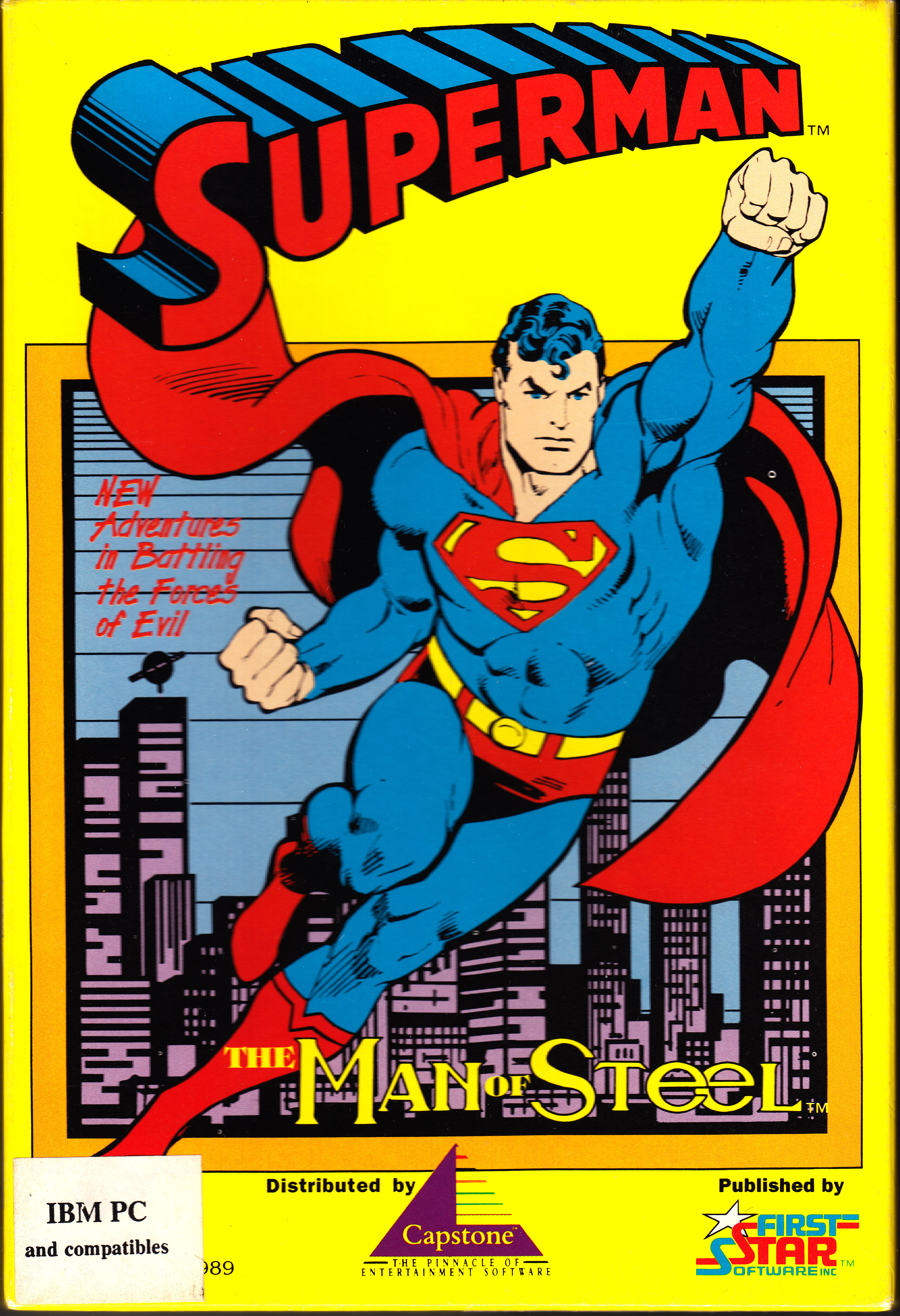 Super men games. Superman 1985 игра. Superman: the man of Steel игра. Superman: the man of Steel 1989. Superhuman игра.